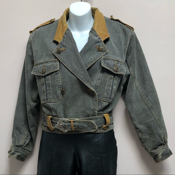 VINTAGE BB DAKOTA JEANS JACKET - Picture 10 of 11